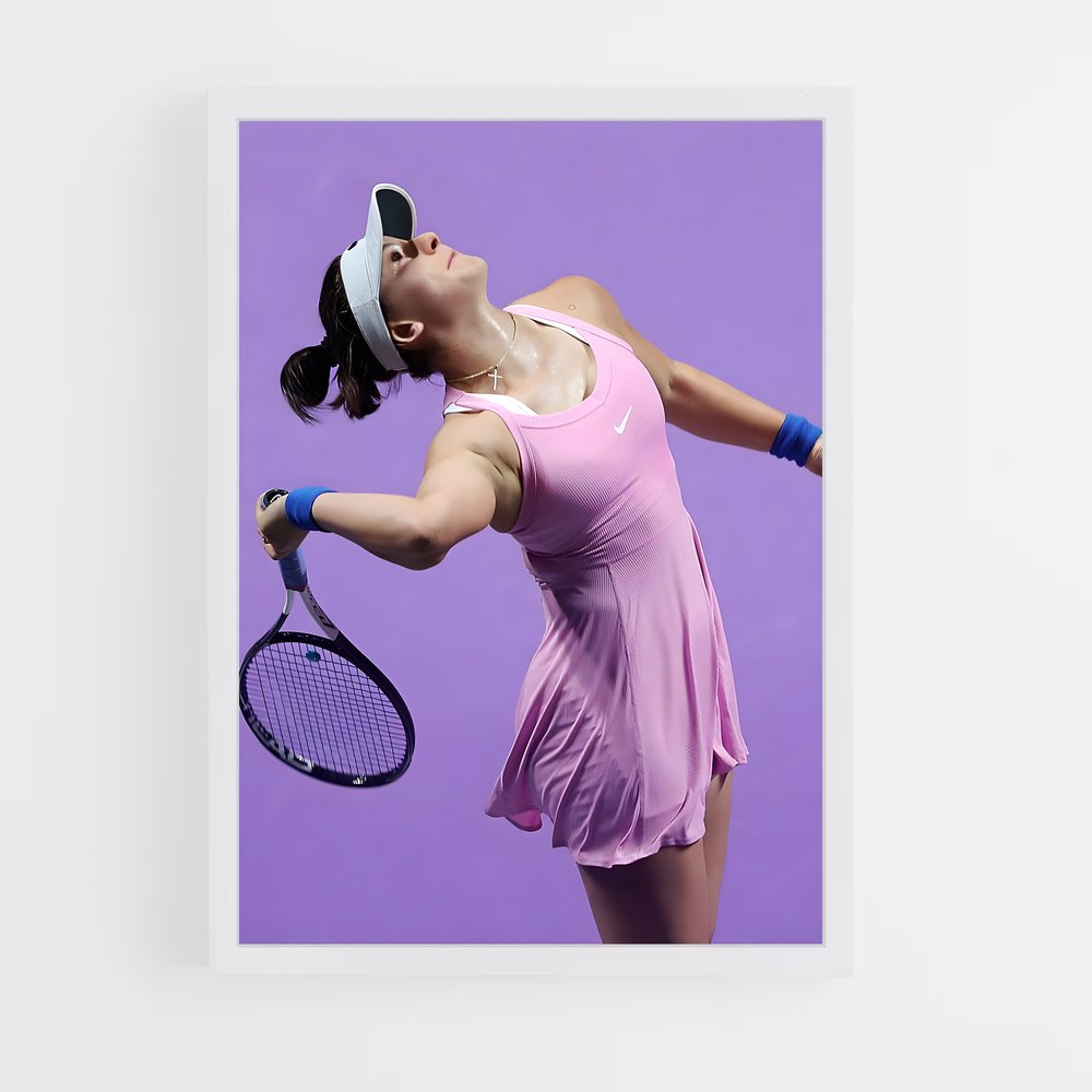 Poster Bianca andreescu – affiche Tennis (vue 3)